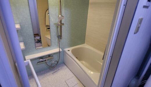 【浴室リフォーム】スリムカウンターと収納棚で使いやすさ向上したTOTO WYシリーズ Tタイプ