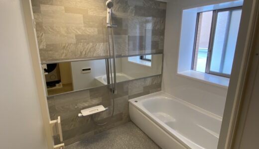 【浴室リフォーム】パティオベージュ輝くラグジュアリーバスルーム