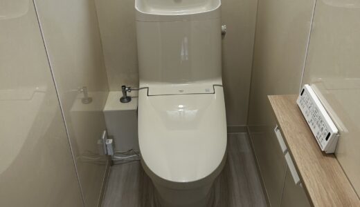 トイレリフォーム アクアセラミック採用で汚れが付きにくい LIXIL アメージュシャワートイレ
