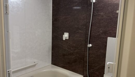 浴室リフォーム 石調の上質感とベージュの温もりで安全に心地よいバスタイム　LIXIL リノビオVシリーズ Fタイプ