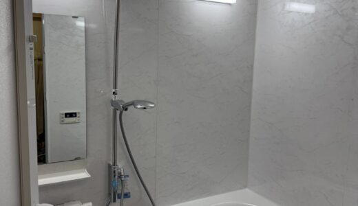 浴室リフォーム 上品な白の石目調と清潔感で実現する毎日が心地よい浴室 LIXILリノビオVシリーズMタイプ