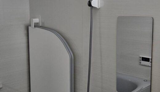 浴室リフォーム ホワイト×グレーの洗練性で彩る上質浴室 LIXIL リノビオVシリーズ Fタイプ