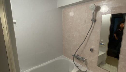 浴室リフォーム マテリアルアロマピンクをアクセントに TOTO WYシリーズ Tタイプ