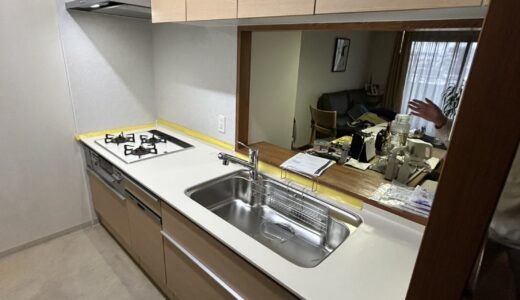 キッチンリフォーム クリエペールの優しい雰囲気が空間になじむ木目デザイン LIXIL シエラS