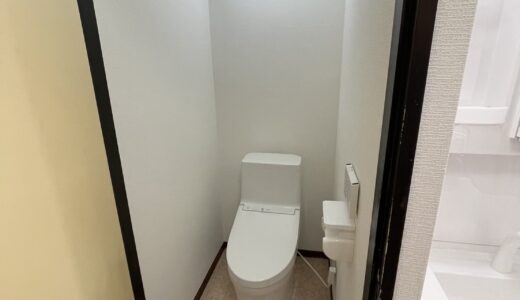 旧式のトイレからウォシュレット一体型のトイレに進化