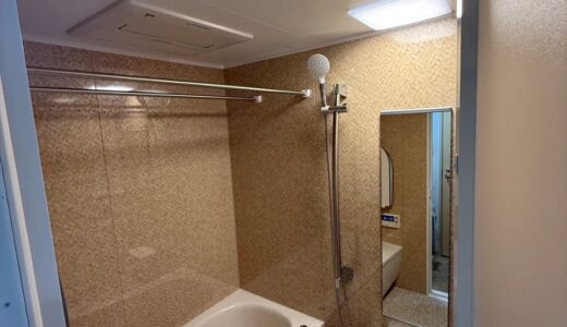 ベージュトーンの温もりのある色味！バスタイムが癒しの時間に