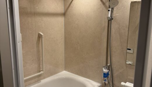 浴室リフォーム スイッチ付エコアクアシャワーで使いやすい浴室 LIXILリノビオV