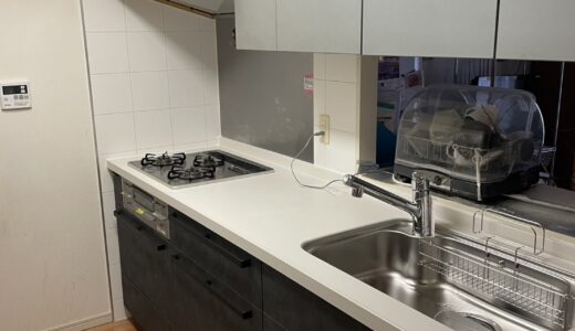 キッチンリフォーム シックなブラックでラグジュアリーなキッチンに LIXIL リシェル