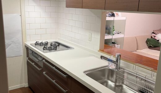 キッチンリフォーム モカの木目と全段スライド収納で使いやすさを整えた LIXIL リシェル