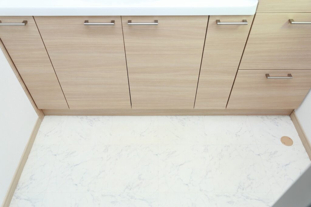 洗面所に使われる床材の特徴