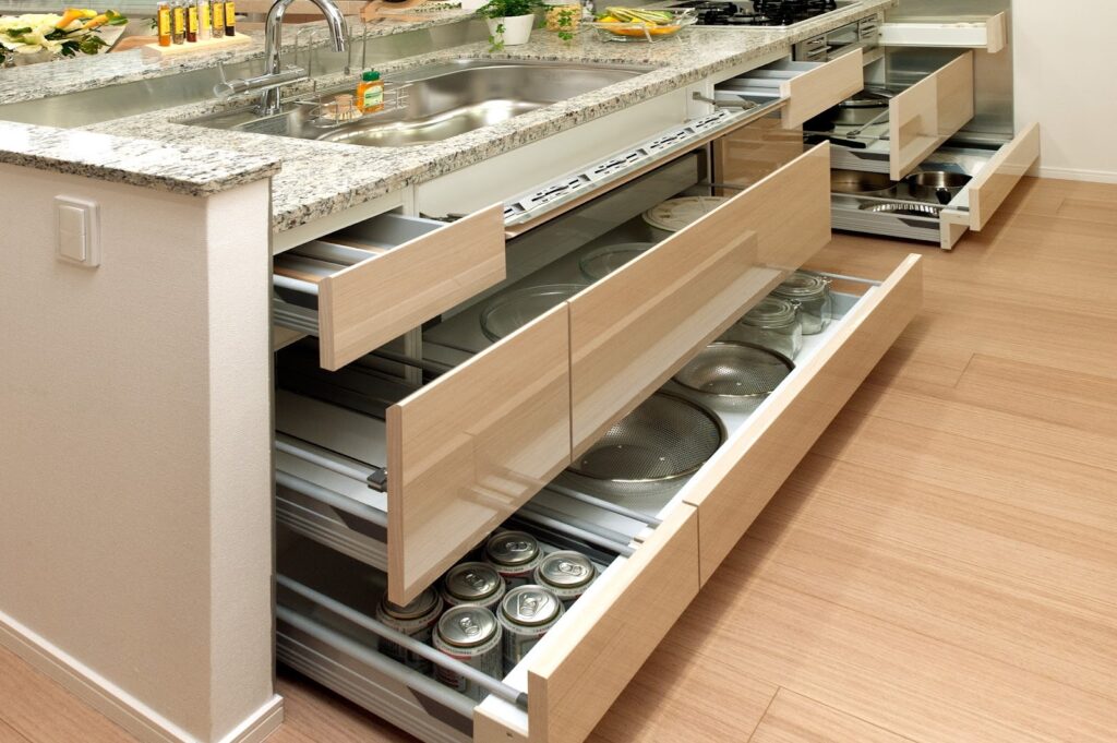 キッチンの収納リフォームの主な方法