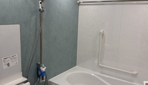 浴室リフォーム ヘンボリーミントのアクセントが毎日の入浴を特別にする LIXILリノビオVシーリズ