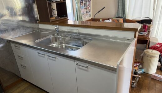 キッチンリフォーム 機能美を追求したシンプルなキッチン LIXIL シエラS