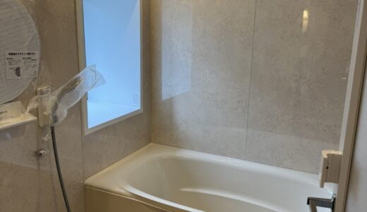 浴室リフォーム ベージュ系の温かみと清潔機能で安心と清潔感を両立した浴室 LIXIL リノビオVシリーズ Fタイプ